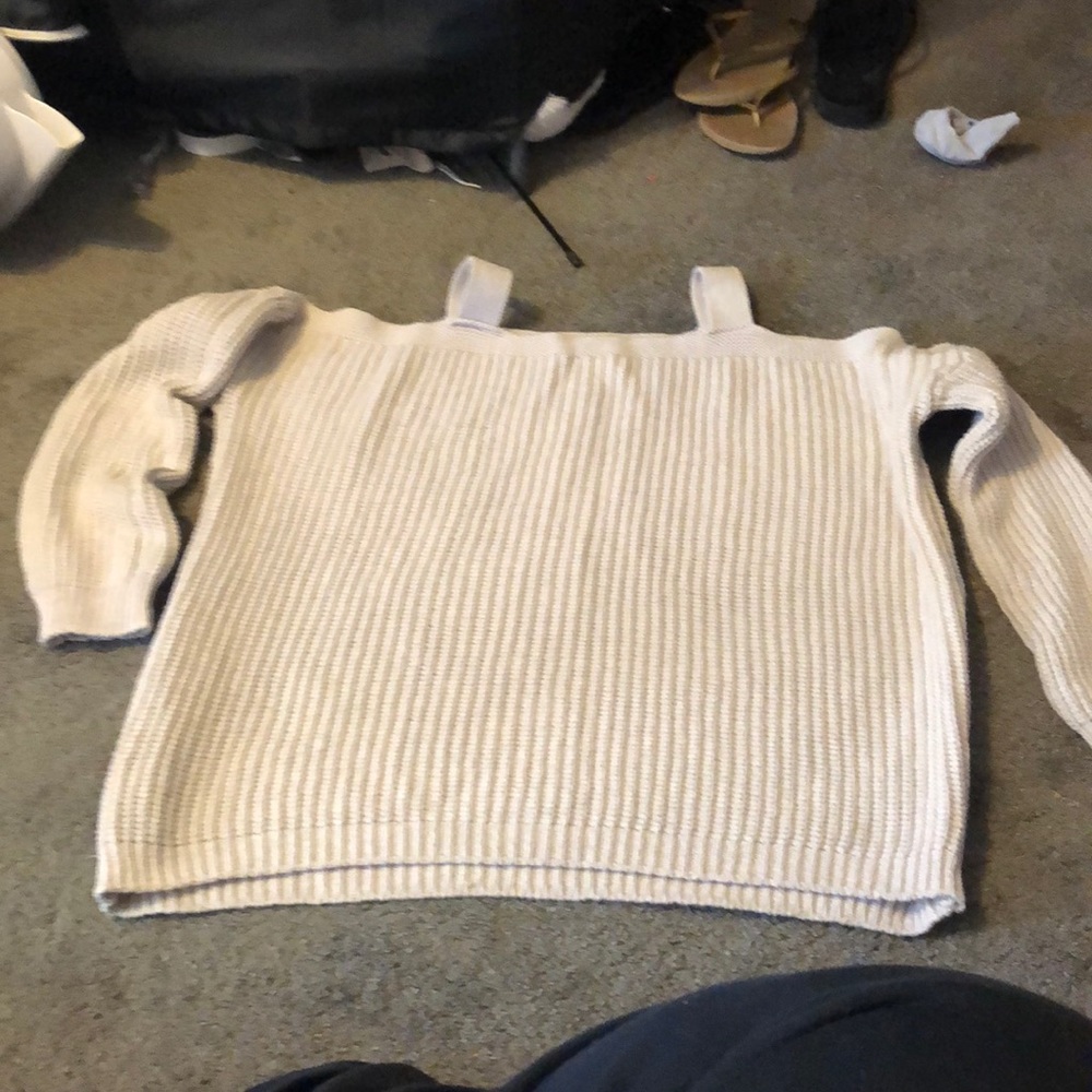 Off the shoulder Sweater